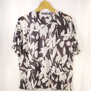 LOFT Printed Elbow Sleeve Pullover